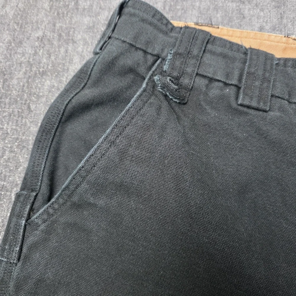 Duluth Trading Pants Mens 40x30 Fit 38x30 Black Heavyweight Flex Fire Hose Cargo